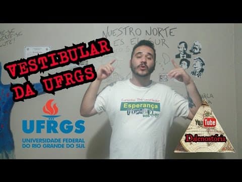 Thumbnail da aula: Dalenostória #2 Dicas para a prova de História do Vesstibular da UFRGS