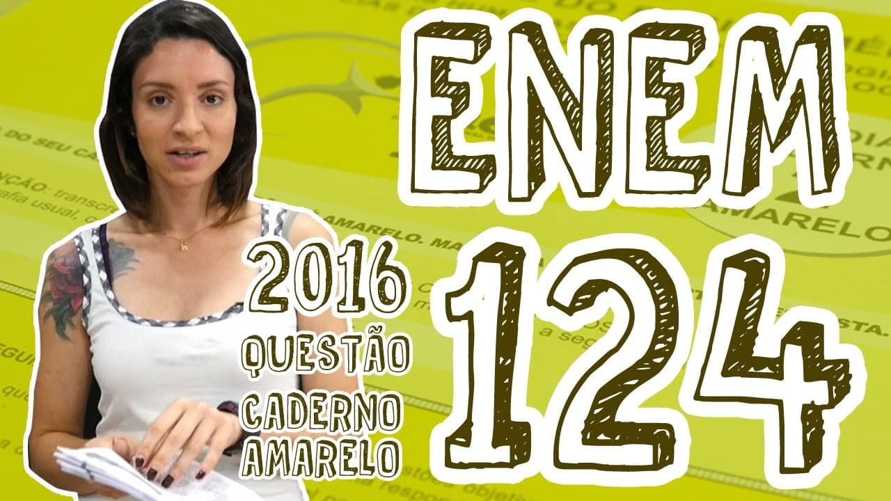 Thumbnail: ENEM - Questão 124 (Caderno Amarelo)