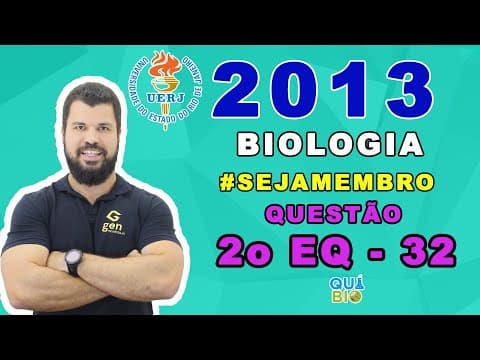 Thumbnail da aula: UERJ 2013 - 2o EQ - Questão 32 - O hormônio aldosterona produzido pela região cortical das glândulas