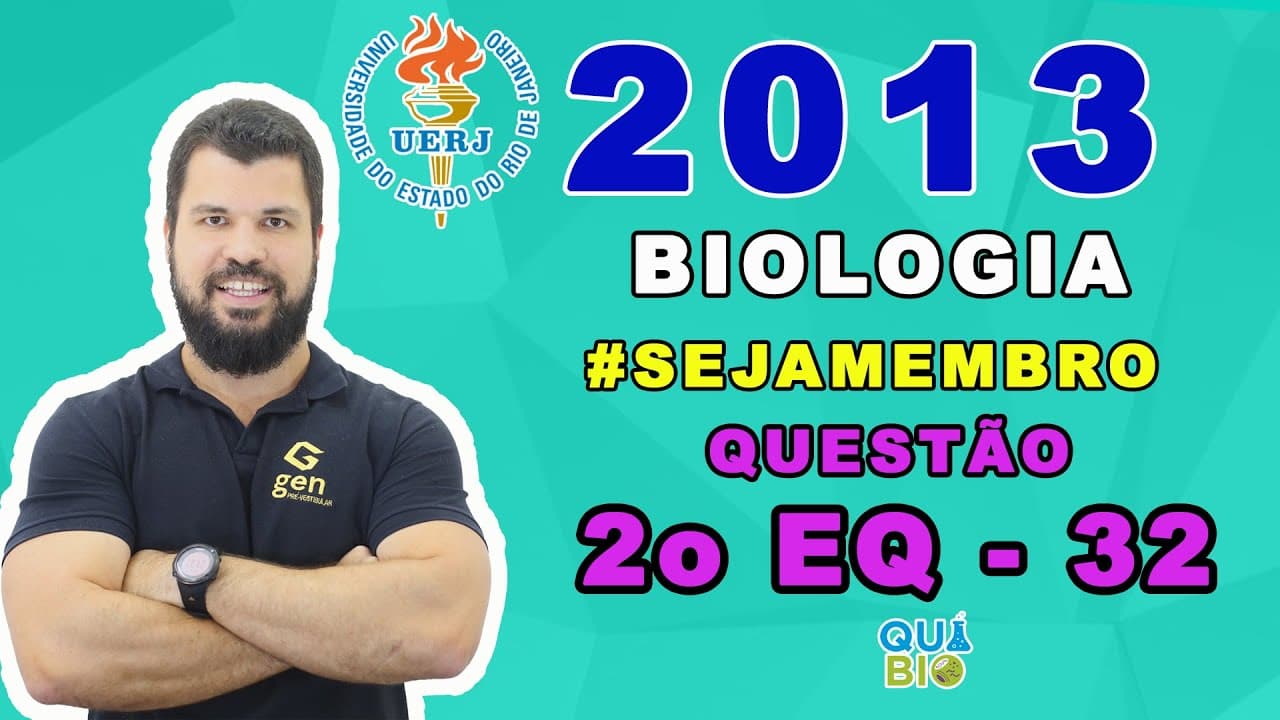 Thumbnail: UERJ 2013 - 2o EQ - Questão 32 - O hormônio aldosterona produzido pela região cortical das glândulas