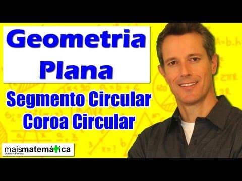 Thumbnail da aula: Geometria Plana: Área de Segmento e Coroa Circulares (Aula 27)