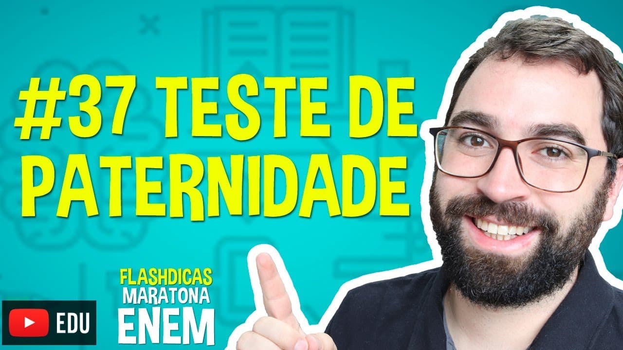 Thumbnail: Teste de Paternidade - Flashdica #37 - Maratona Enem - Prof. Gui