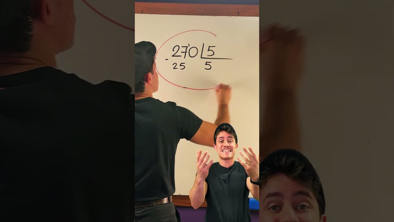 Thumbnail: O jeito mais rápido de fazer conta no ENEM