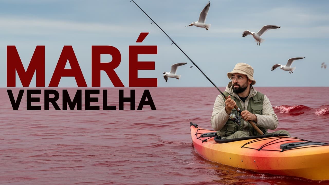 Thumbnail: Maré Vermelha: O que é, causas e consequências | Cai no ENEM! ⚠️