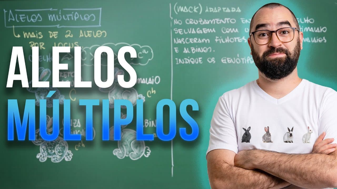 Thumbnail: Alelos múltiplos - Aula 06 - Módulo 2: Genética