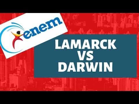 Thumbnail da aula: TEORIAS EVOLUTIVAS para o ENEM - Darwinismo vs Lamarckismo