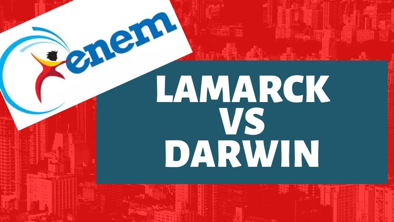Thumbnail: TEORIAS EVOLUTIVAS para o ENEM - Darwinismo vs Lamarckismo