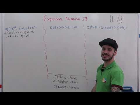 Thumbnail da aula: Matemática - Expressões Numéricas II
