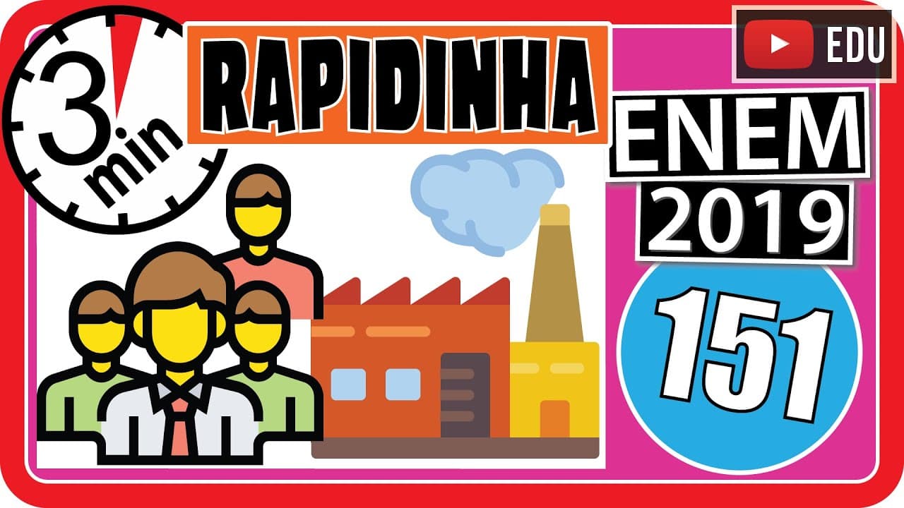 Thumbnail: 🏃 [ENEM 2019] 151 📘 PORCENTAGEM Três sócios resolveram fundar uma fábrica O investimento inicial