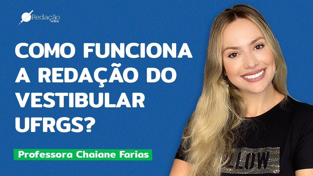 Thumbnail: Como funciona a redação do vestibular UFRGS?  | DICAS DE REDAÇÃO