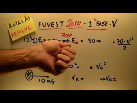 Thumbnail da aula: FUVEST 2014 - Física 12 - Composição de velocidade - 1ª fase Prova V - Aulas A+ Resolve