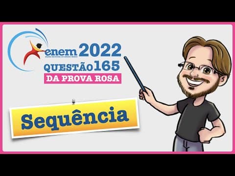 Thumbnail da aula: ENEM 2022 || Sequência || Uma loja de roupas fixou uma meta de vendas de 77 000 reais para um