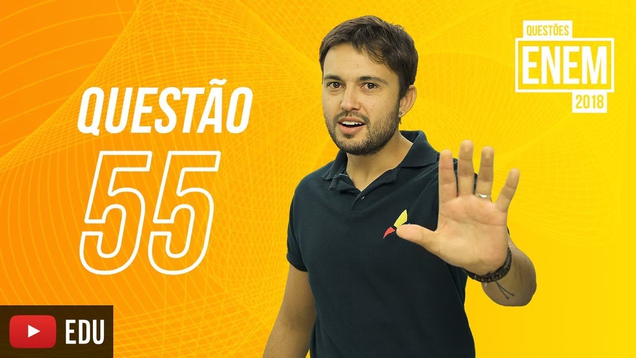 Thumbnail: ENEM 2018 | Dinâmicas atmosféricas | questão 55 (caderno amarelo)