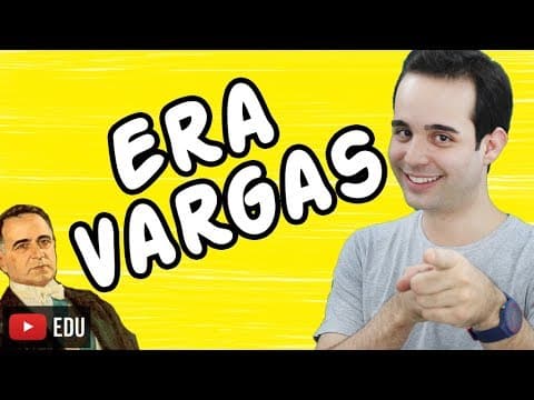 Thumbnail da aula: ERA VARGAS - Aula de História - Prof. Thiago Reis