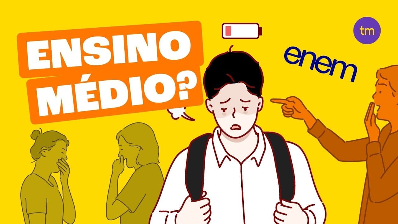 Thumbnail: Como Sobreviver ao Ensino Médio SEM Surtar?