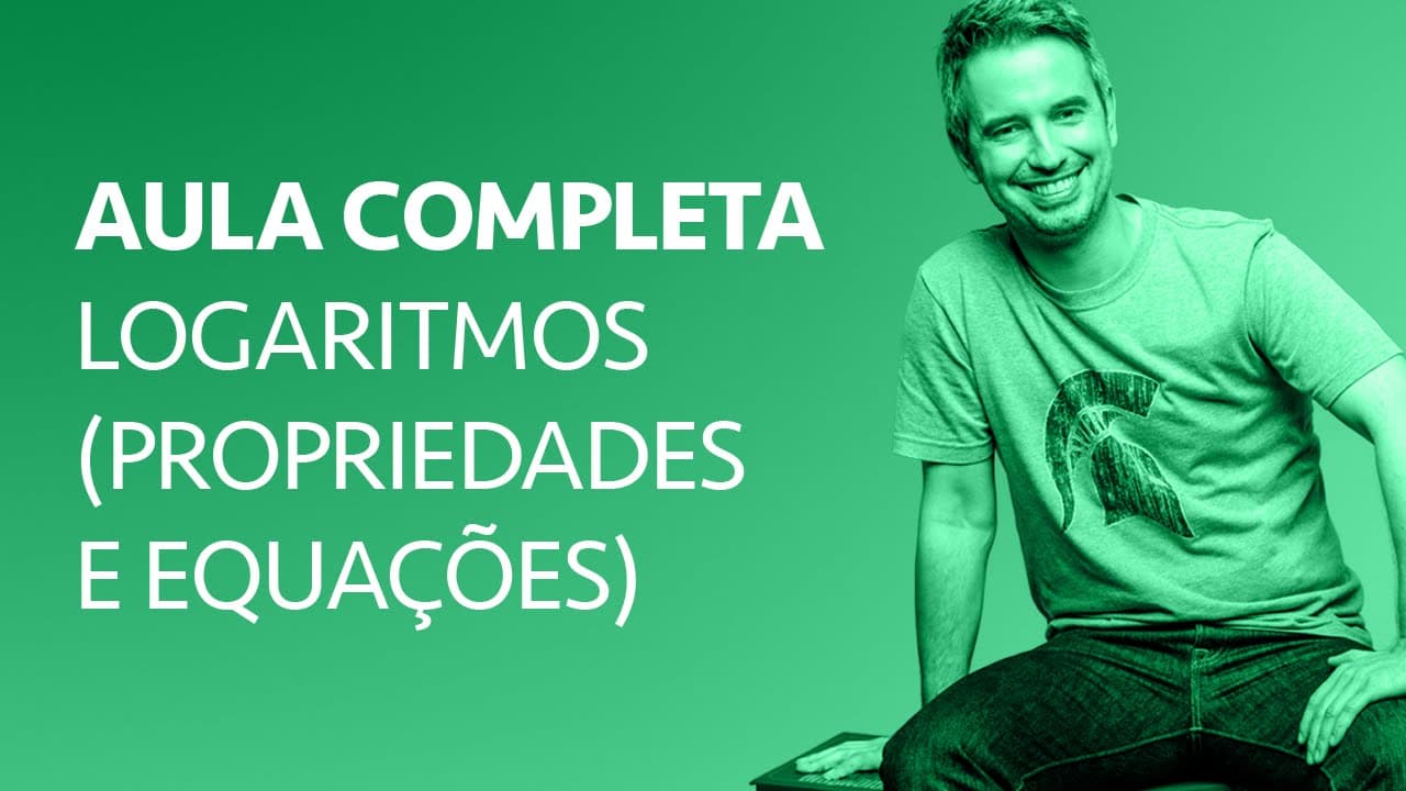 Thumbnail: 🧮 LOGARITMOS: uma aula COMPLETA do Estude Matemática!