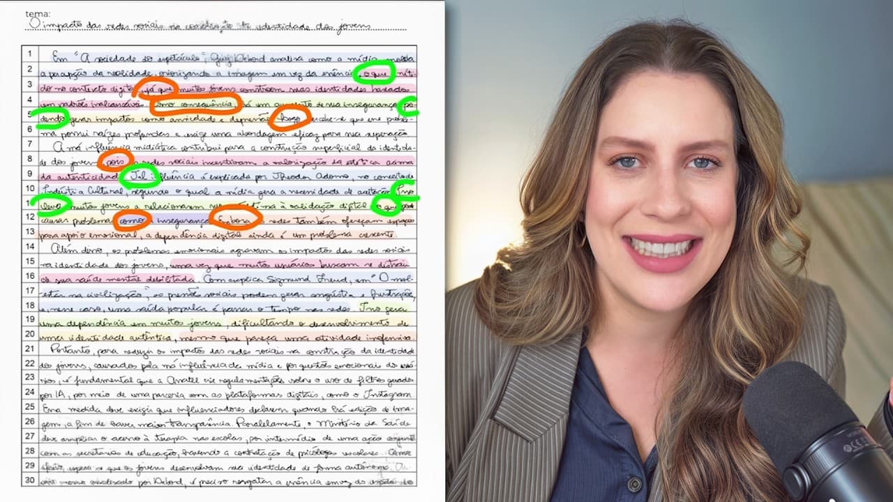 Thumbnail: Conectivos PERFEITOS para Redação do ENEM 2025