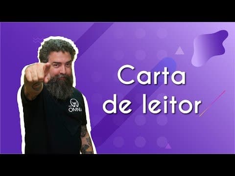 Thumbnail da aula: Carta de leitor - Brasil Escola