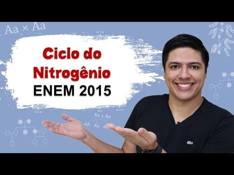 Thumbnail da aula: ENEM 2015 BIOLOGIA #04 - Ciclo do Nitrogênio - Prof. Kennedy Ramos
