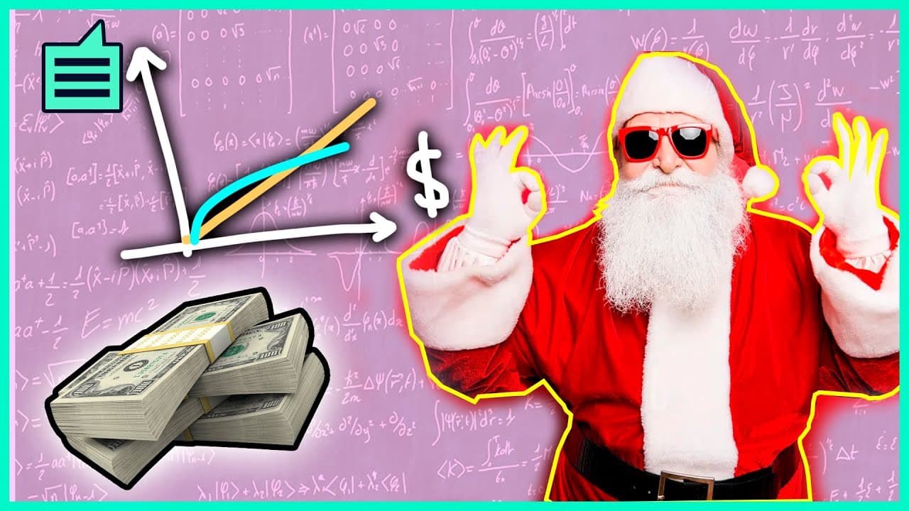 Thumbnail: 🎄💰Qual é o presente de NATAL ideal?!