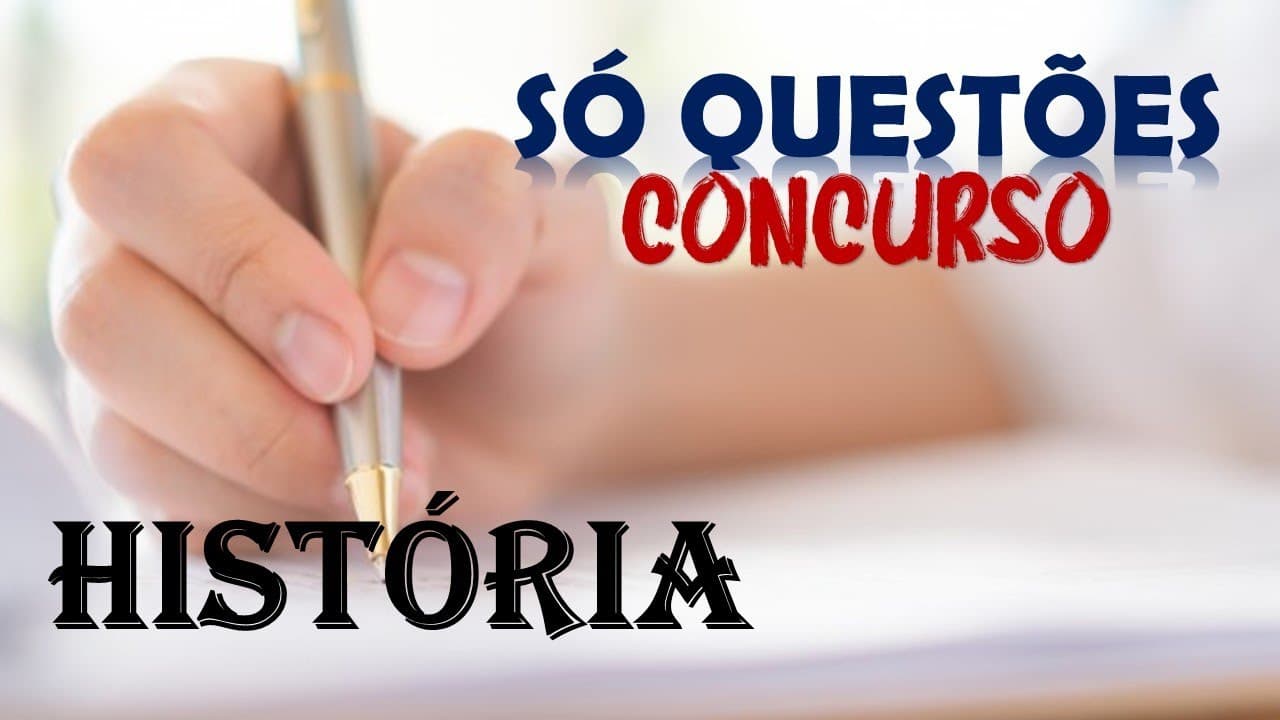 Thumbnail: # HISTÓRIA #  AUXILIAR DE PROMOTORIA- 2019 - questões objetivas