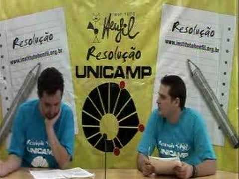 Thumbnail da aula: 07 e 08 UNICAMP 1ª Fase 2008