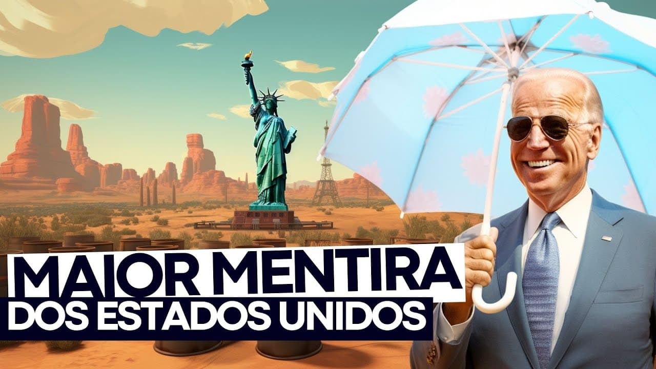 Thumbnail: Os Estados Unidos NÃO está preocupado com o CLIMA | Geopolítica |
