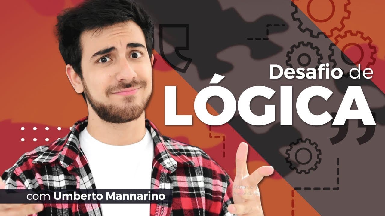 Thumbnail: Resolvendo um DESAFIO DE LÓGICA (Nível: Médio) - Exatas Exatas