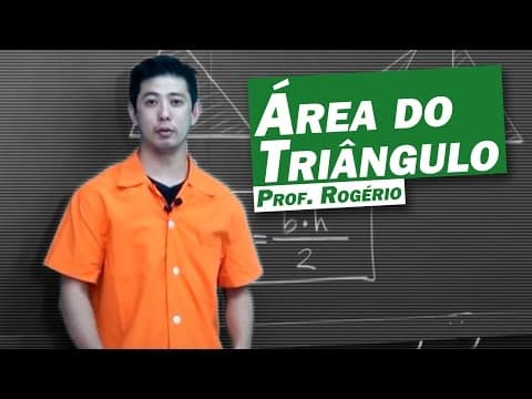 Thumbnail da aula: Matemática - Área do Triângulo