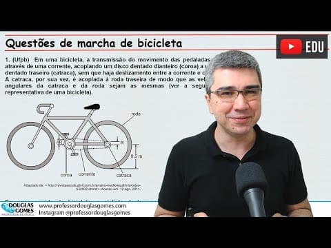 Thumbnail da aula: Questões sobre marchas de bicicleta