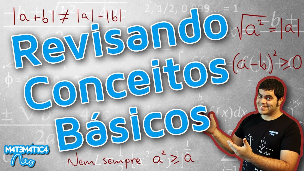 Thumbnail: REVISANDO CONCEITOS BÁSICOS DE MATEMÁTICA | Matemática Rio