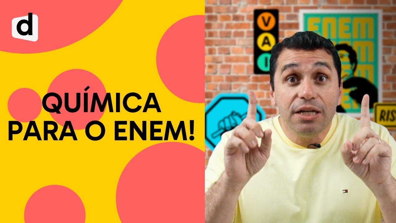 Thumbnail: COMO ESTUDAR QUÍMICA PARA O ENEM | PLANTÃO DESCOMPLICA