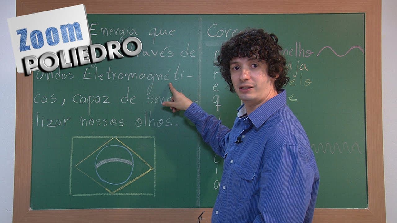 Thumbnail: Videoaulas Poliedro | Enem | Luz e Cores