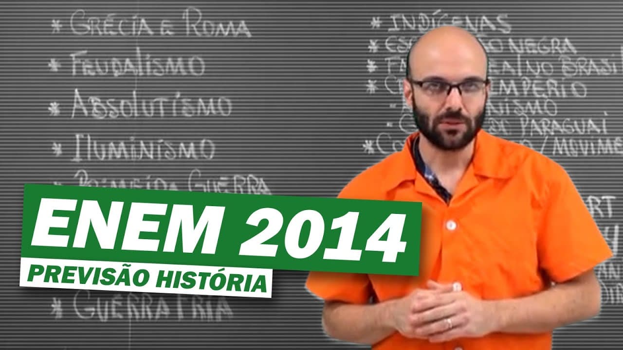 Thumbnail: ENEM 2014 - PREVISÃO HISTÓRIA