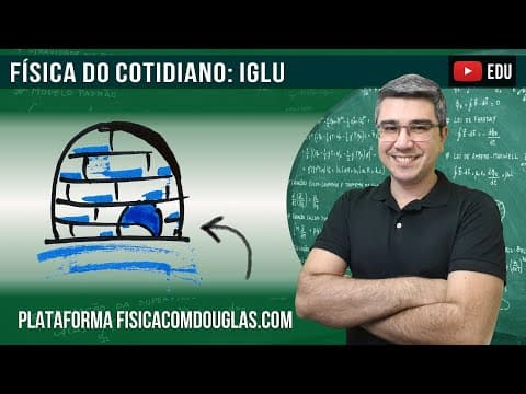 Thumbnail da aula: Física do iglu e do corpo humano | Física do cotidiano