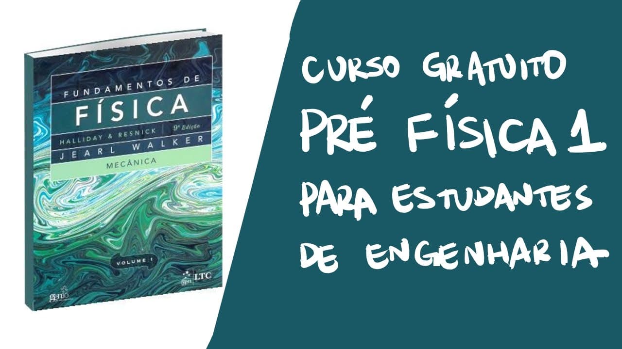 Thumbnail: Curso Gratuito Pré-Física 1 para estudantes de Engenharia