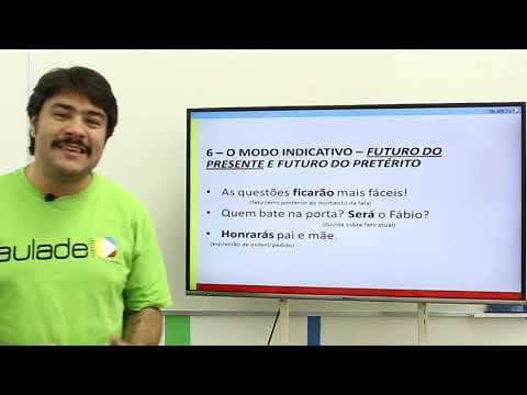 Thumbnail da aula: Português - Verbos: Modo Indicativo - futuro