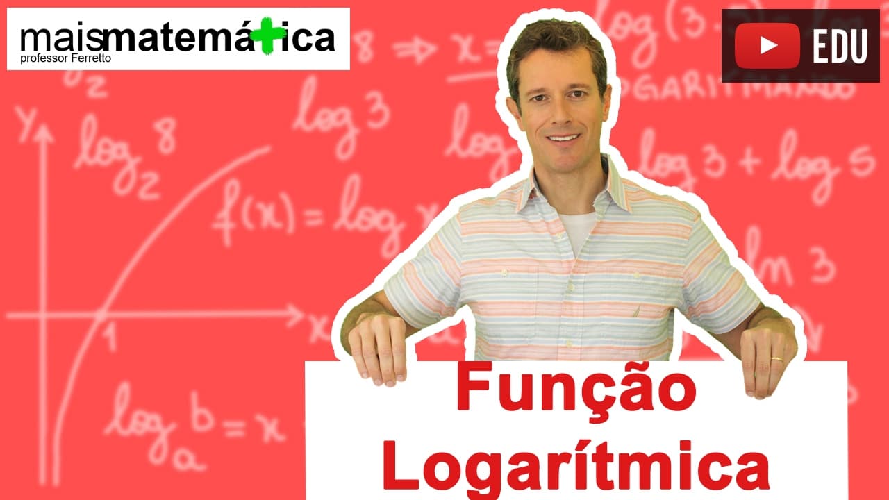 Thumbnail: Função Logarítmica e Gráfico (Aula 11 de 14)