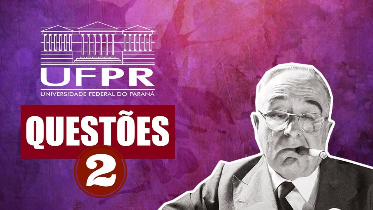 Thumbnail: RESPONDENDO QUESTÕES DE BRASIL DO VESTIBULAR UFPR - PARTE 2