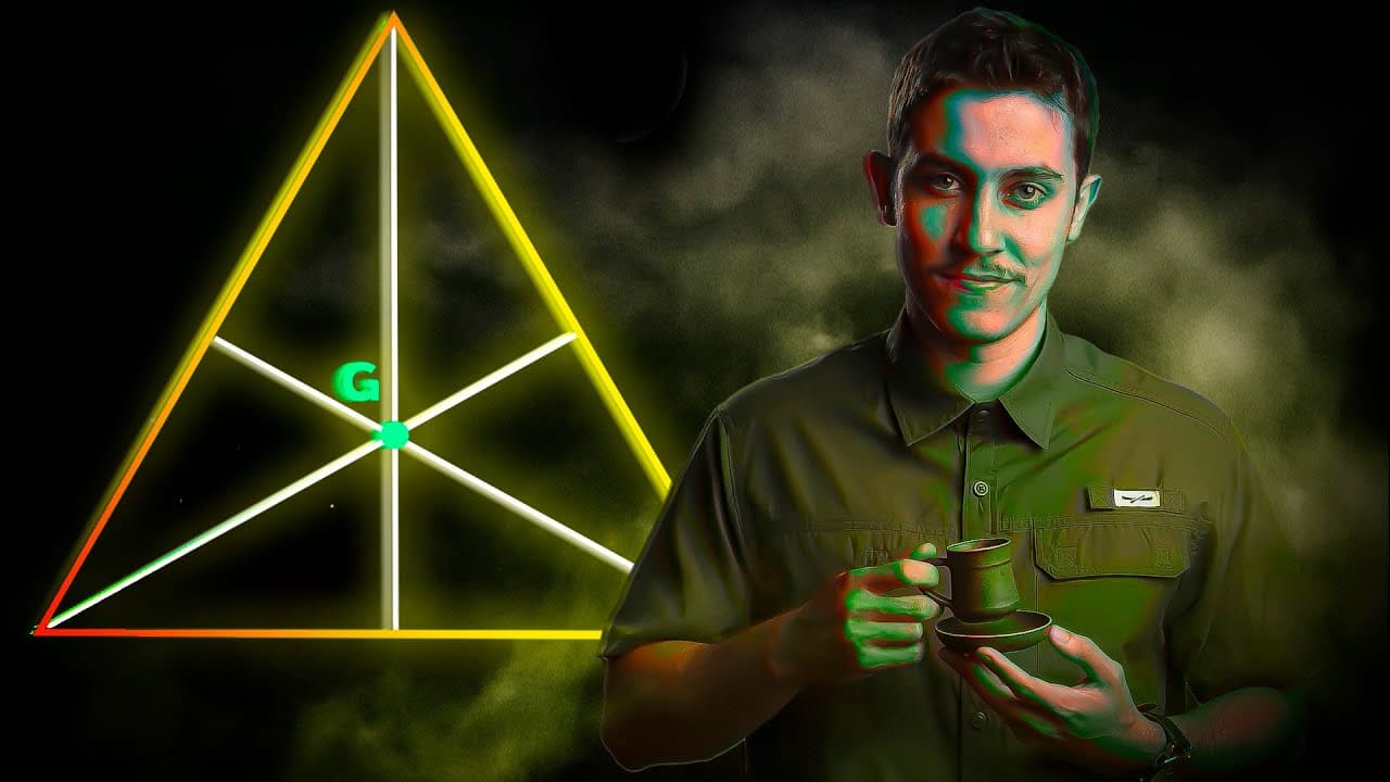 Thumbnail: A propriedade + IMPORTANTE de um TRIANGULO