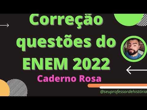 Thumbnail da aula: 🔎 QUESTÕES COMENTADAS - ENEM 2022 | Filosofia e História #matheusmedeiros