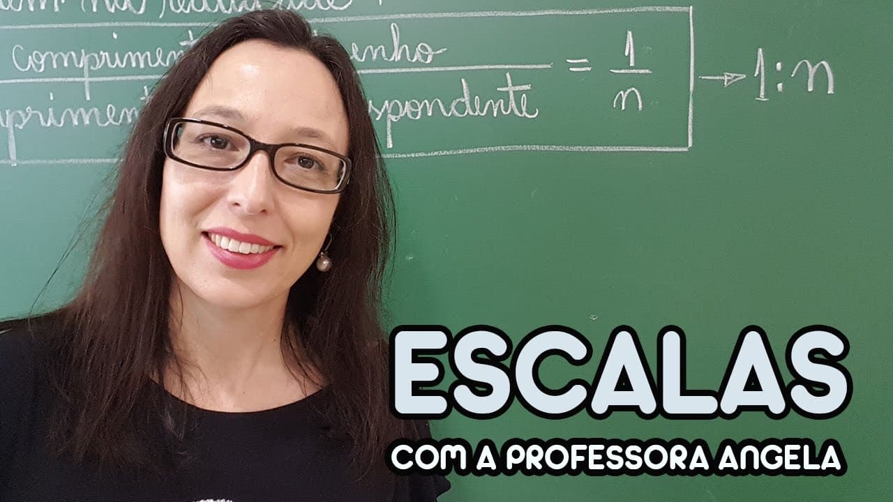 Thumbnail: Escalas - Vivendo a Matemática - Professora Angela