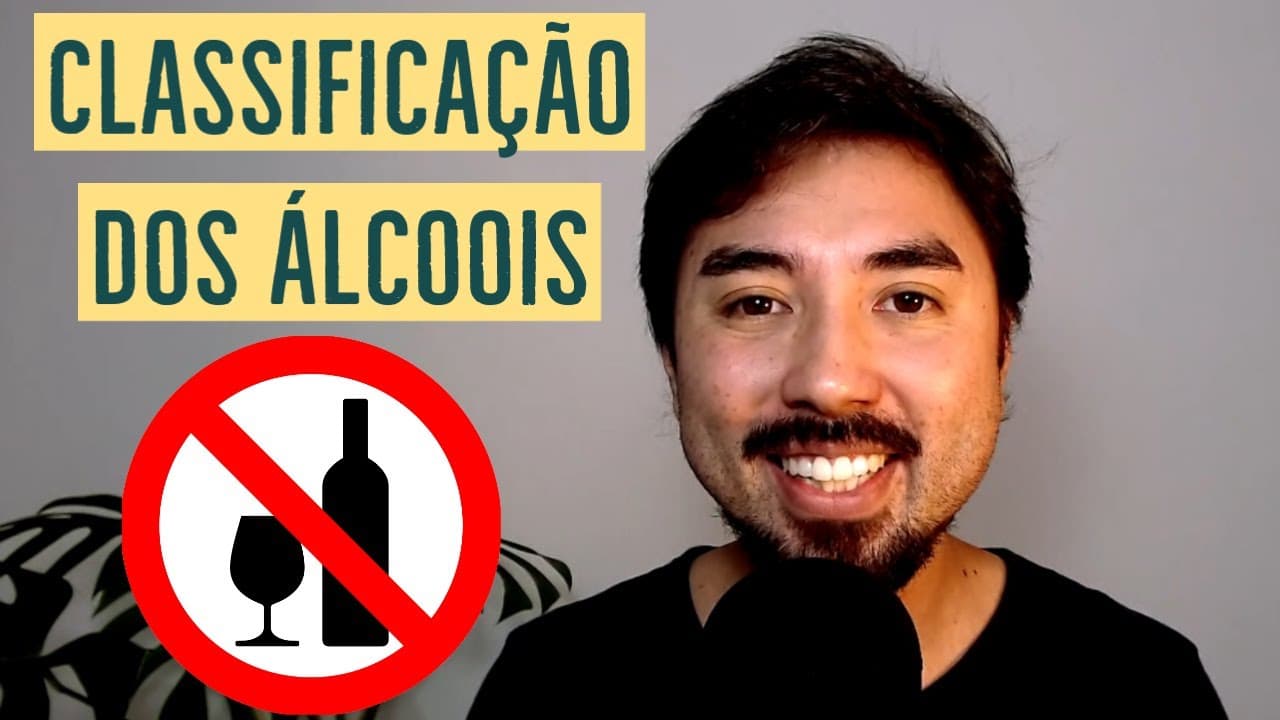 Thumbnail: Classificação de Álcoois | Funções Oxigenadas | Aula 14