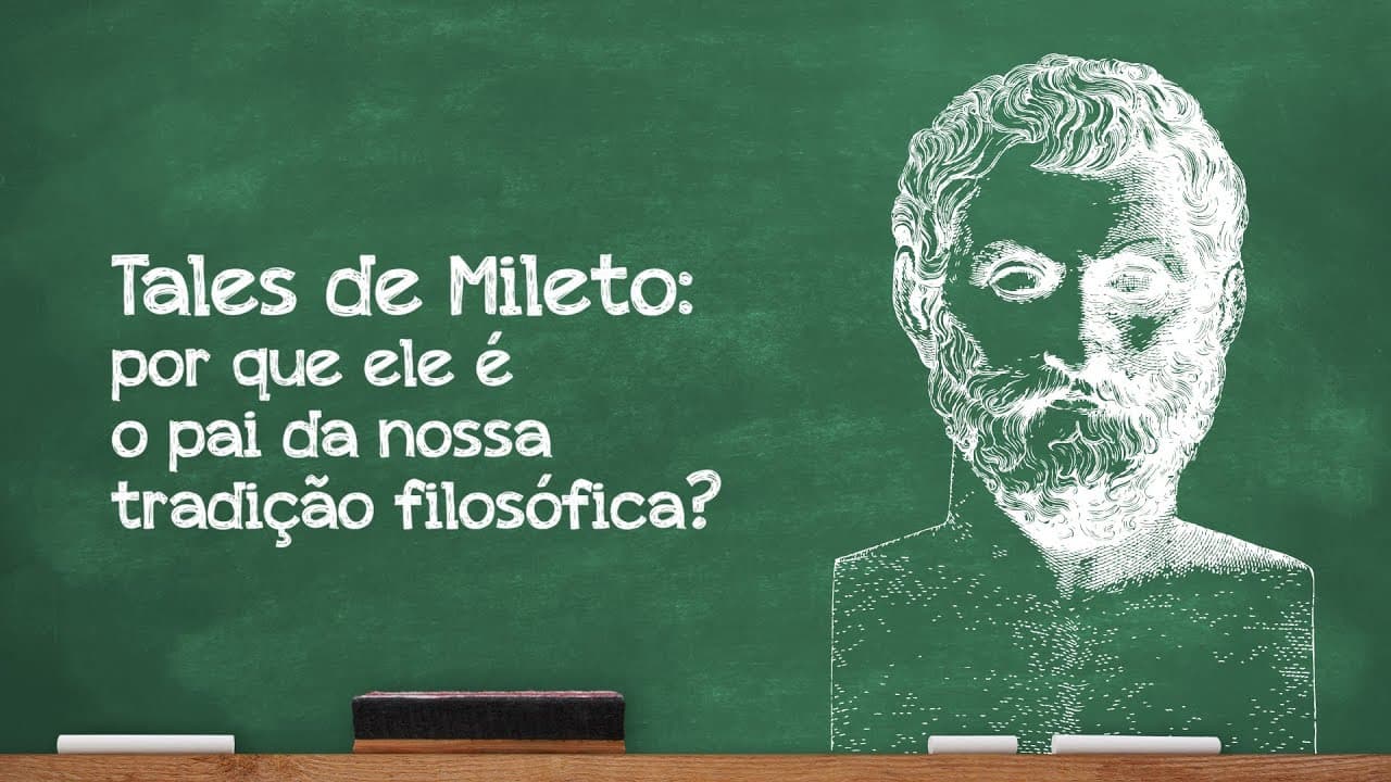 Thumbnail: Videoaulas Poliedro | Enem | Tales de Mileto: por que ele é o pai da nossa tradição filosófica?