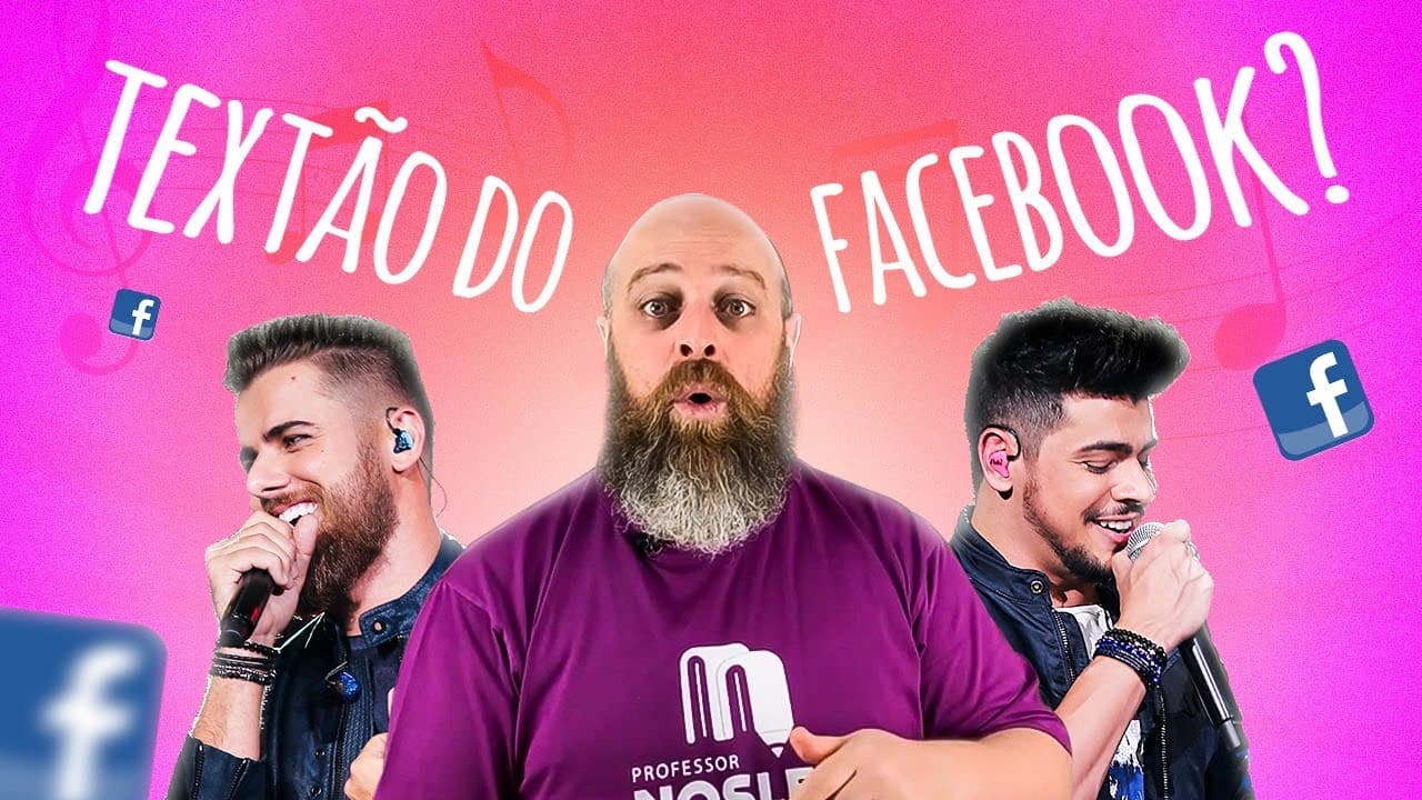 Thumbnail: Vai ter Textão, sim! Solta a Música com Zé Neto e Cristiano - Prof. Noslen
