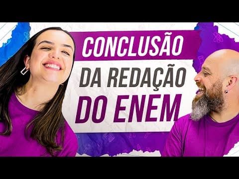 Thumbnail da aula: Você sabe CONCLUIR seu RACIOCÍNIO na REDAÇÃO DO ENEM? [Professor Noslen]