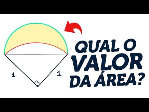 Thumbnail da aula: A Lúnula de Hipócrates e a GEOMETRIA PLANA