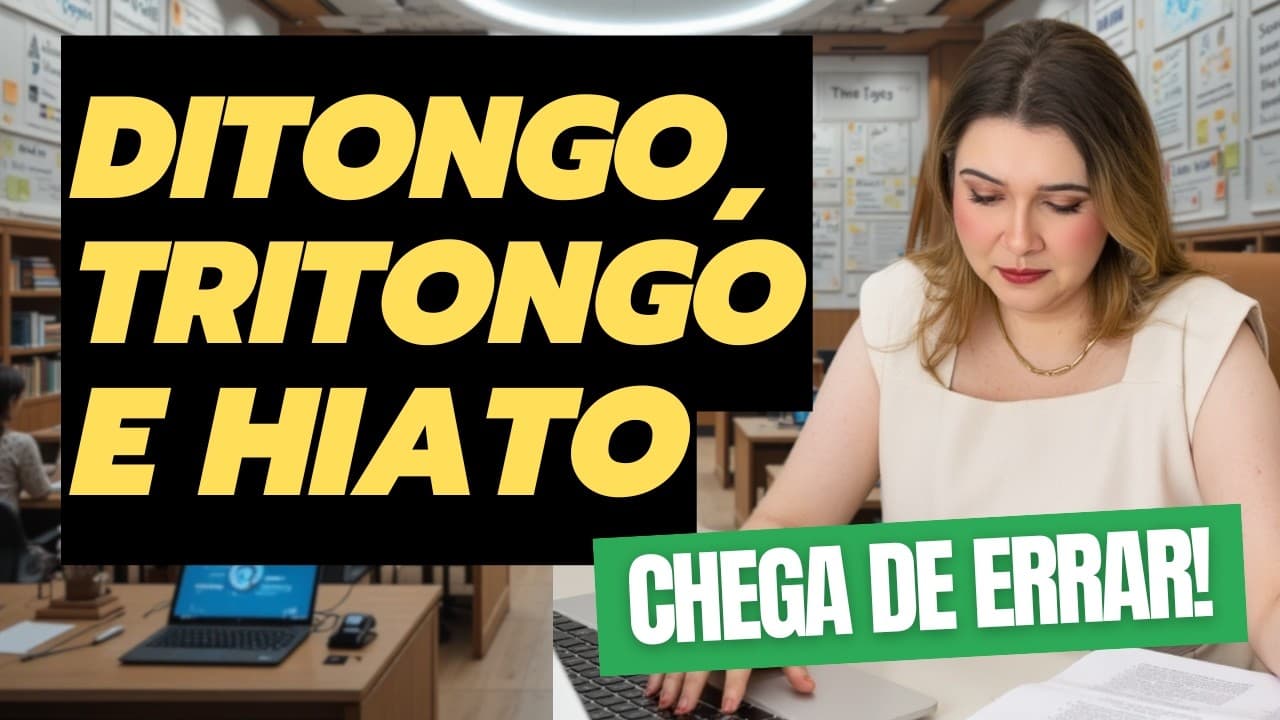 Thumbnail: DITONGO, TRITONGO E HIATO - Professora Pamba