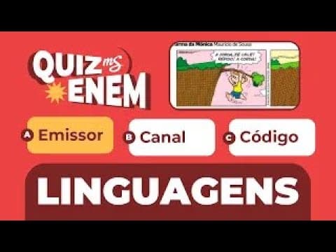 Thumbnail da aula: Treinando Questões | Linguagens | QUIZ ENEM | Me Salva! ENEM