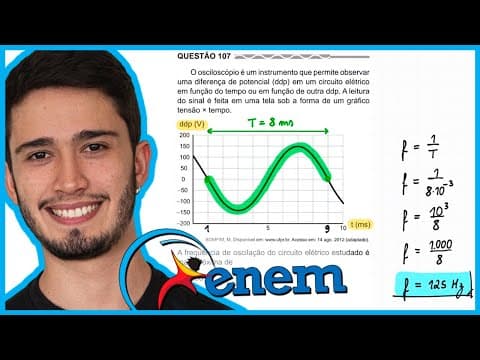 Thumbnail da aula: ENEM 2017 PPL - O osciloscópio é um instrumento que permite observar uma diferença de potencial (ddp